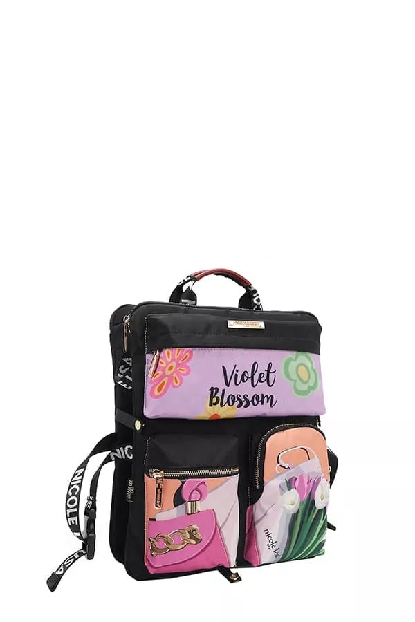 Nicole Lee USA Multi-Pocket Travel Backpack - Tigbul's Variety Fashion Shop