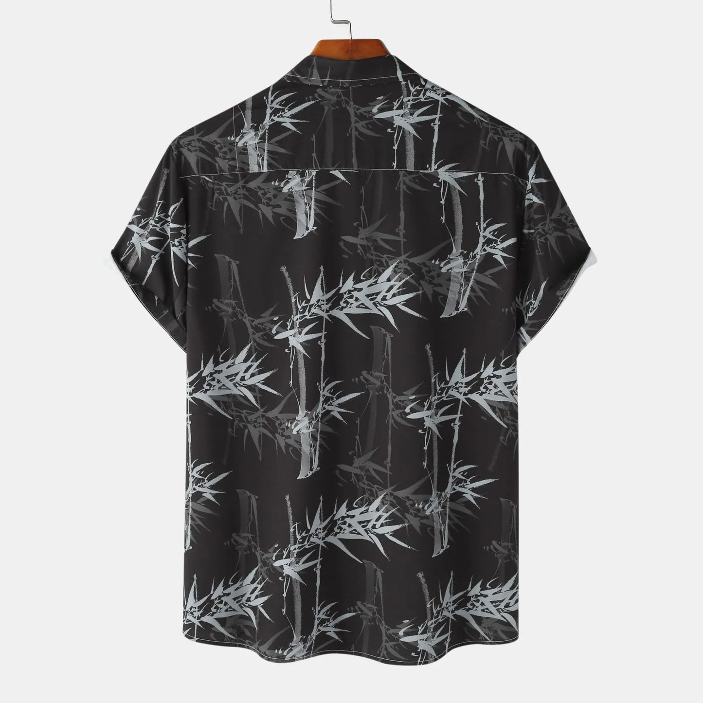 Men's Printed Short Sleeve Button-Up Shirt - Tigbul's Variety Fashion Shop