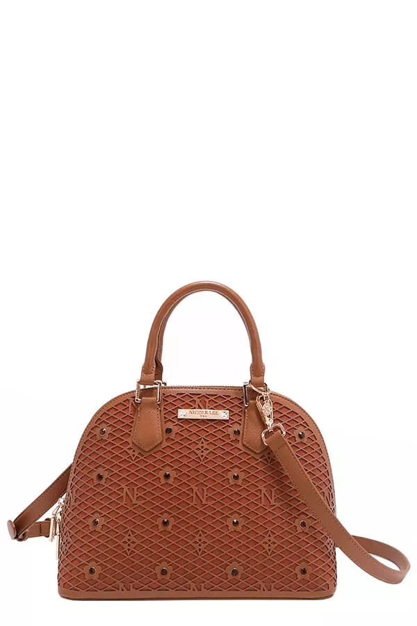 Nicole Lee USA Gracie Dome Satchel - Tigbul's Variety Fashion Shop