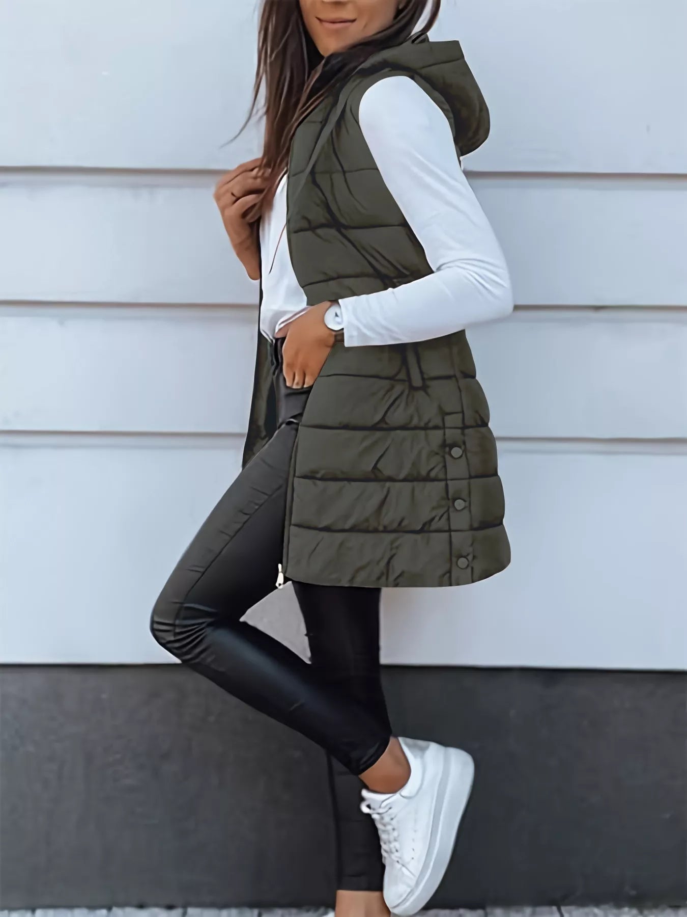 Zip Up Hooded Winter Coat - Tigbul's Variety Fashion Shop