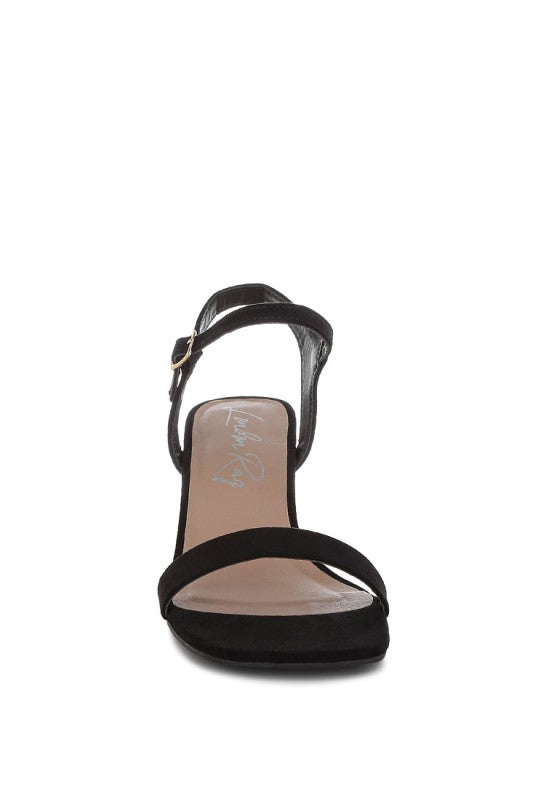 Akiya Square Toe Block Heels - Tigbul's Variety Fashion Shop