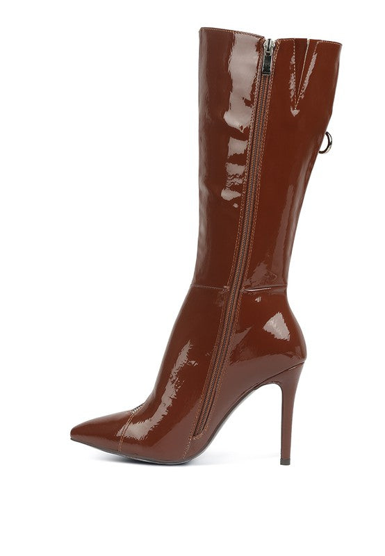 TSAROH ZIP AROUND CALF BOOT - Tigbul's Variety Fashion Shop