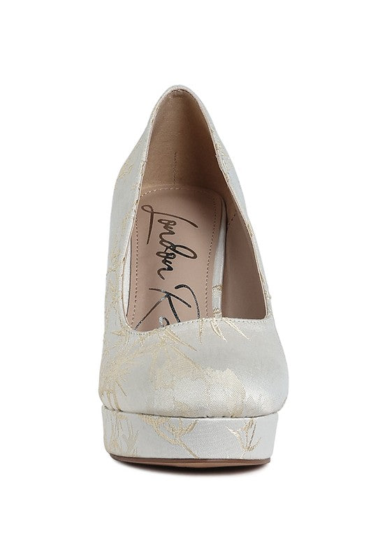 Jastour Platform Block Heel Pumps - Tigbul's Variety Fashion Shop