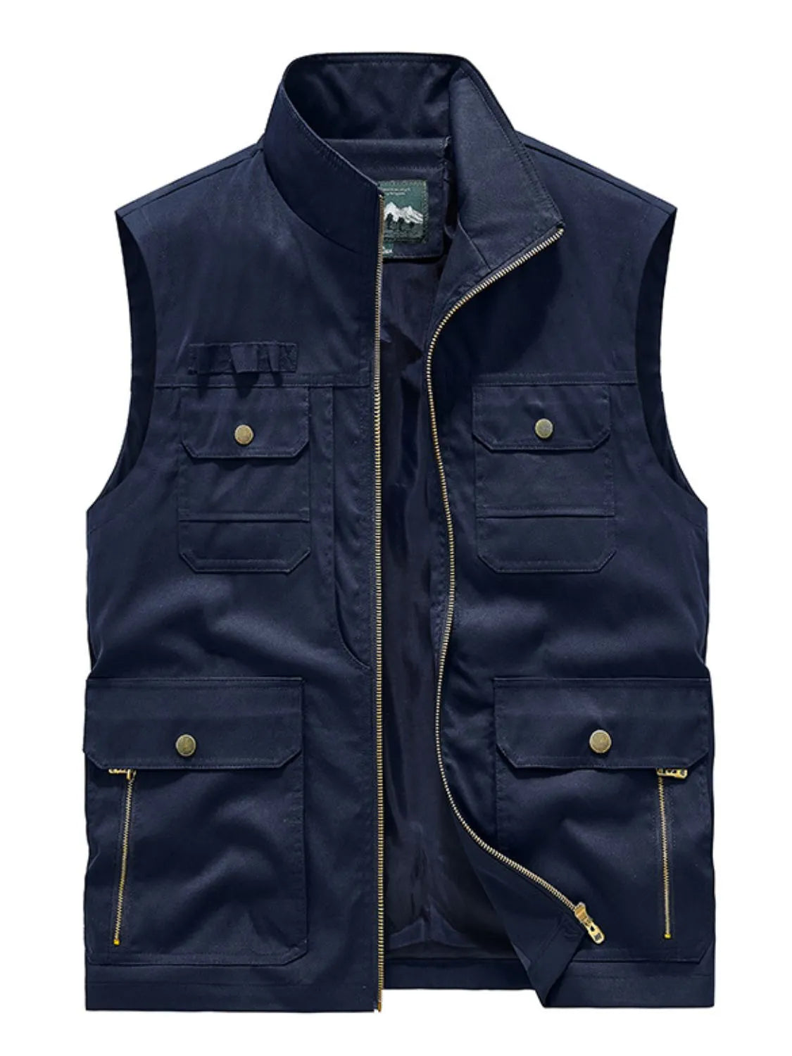 Men's Size Medium up to 5XL Plus Zip Up Vest - Tigbul's Variety Fashion Shop