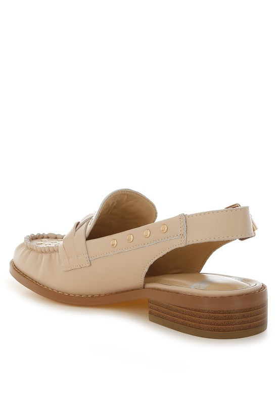Remykin Braided Penny Strap Loafers - Tigbul's Variety Fashion Shop