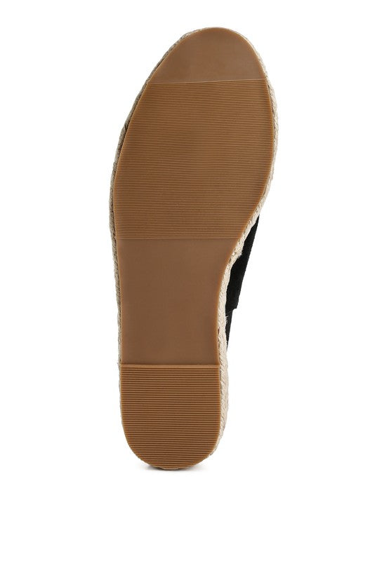 Affie Genuine Suede Slingback Strap Espadrilles - Tigbul's Variety Fashion Shop