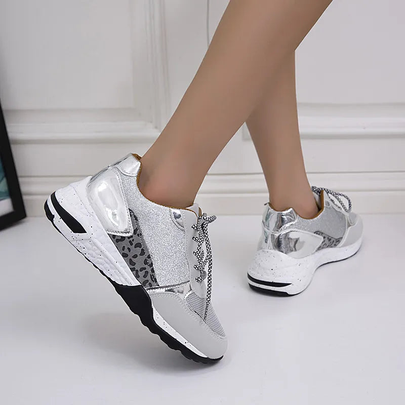 Round Toe Platform Sneakers - Tigbul's Variety Fashion Shop
