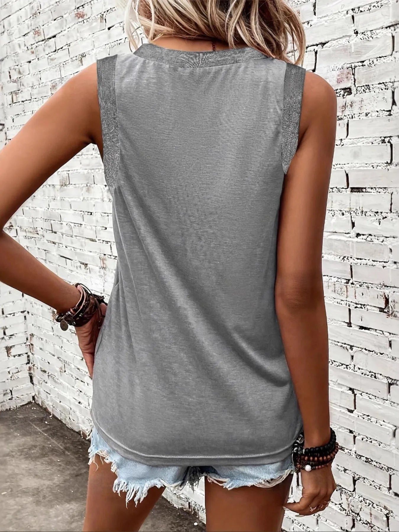 V-Neck Tank - Tigbul's Variety Fashion Shop