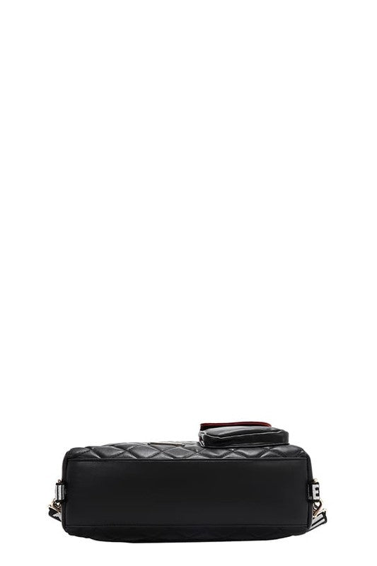 Nicole Lee USA Convertible Adjustable Strap Backpack Bag - Tigbul's Variety Fashion Shop
