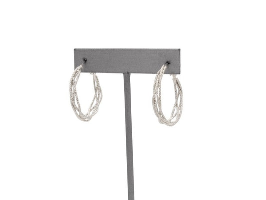 MULTI LAYERED INTERTWINED HOOP EARRING - Tigbul's Variety Fashion Shop