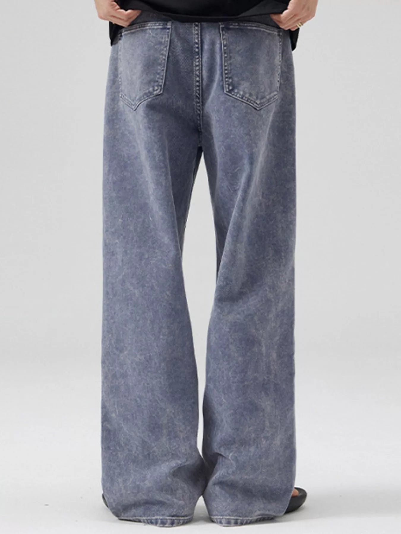Men's Full Size Wide Leg Jeans Plus Size - Tigbul's Variety Fashion Shop