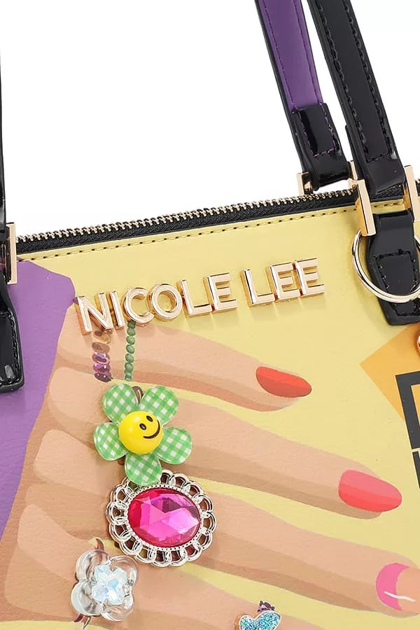 Nicole Lee USA Nail Polish Dome Shoulder Bag - Tigbul's Variety Fashion Shop