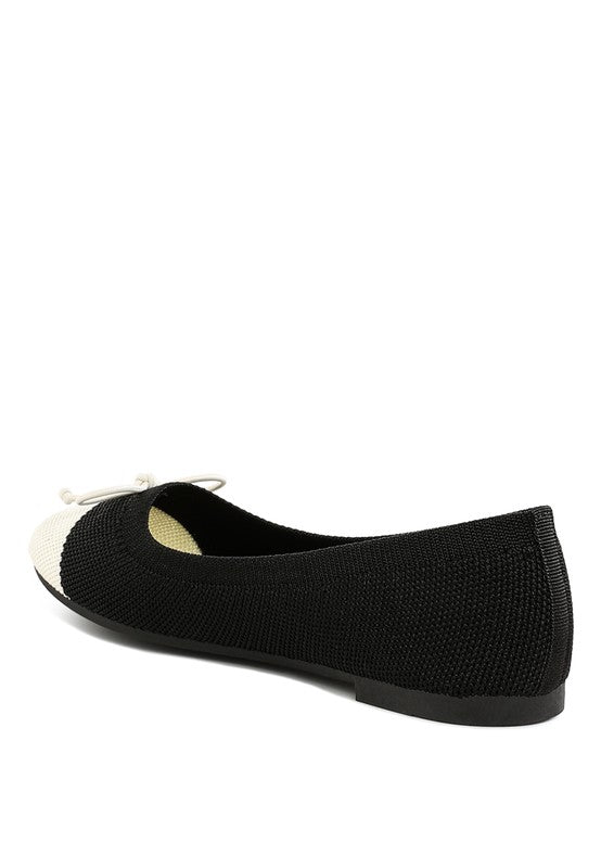 Rosario Two Tone Ballerinas - Tigbul's Variety Fashion Shop