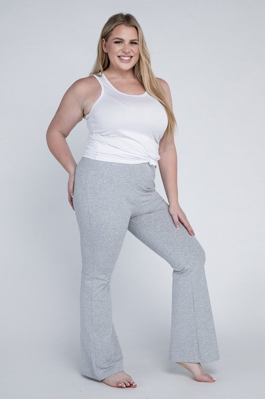 Plus Everyday Flare Bottoms - Tigbul's Variety Fashion Shop
