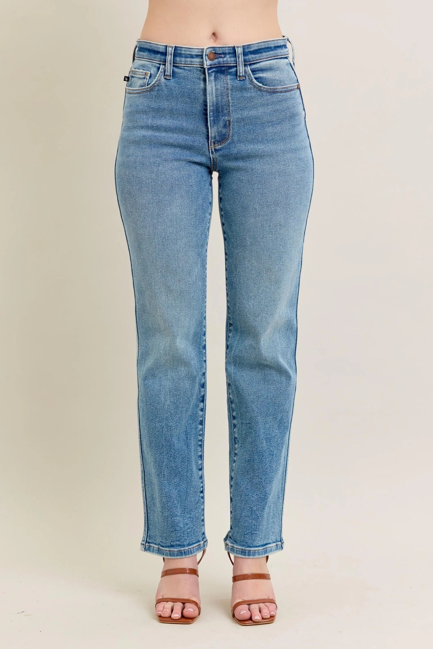 Judy Blue Vintage Straight Jeans Small - 24W - Tigbul's Variety Fashion Shop