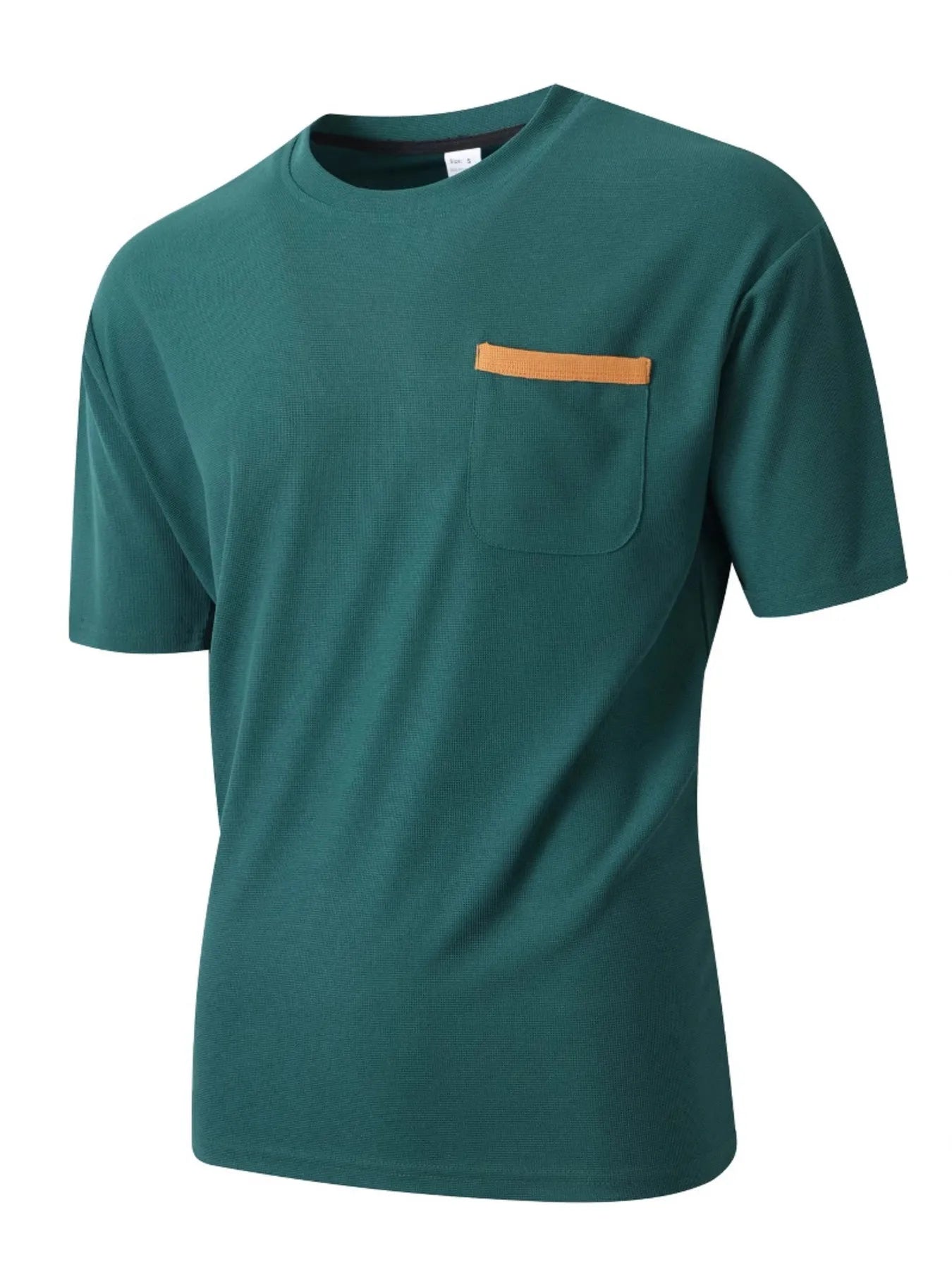 Men's Full Size Round Neck Short Sleeve T-Shirt Plus Size - Tigbul's Variety Fashion Shop