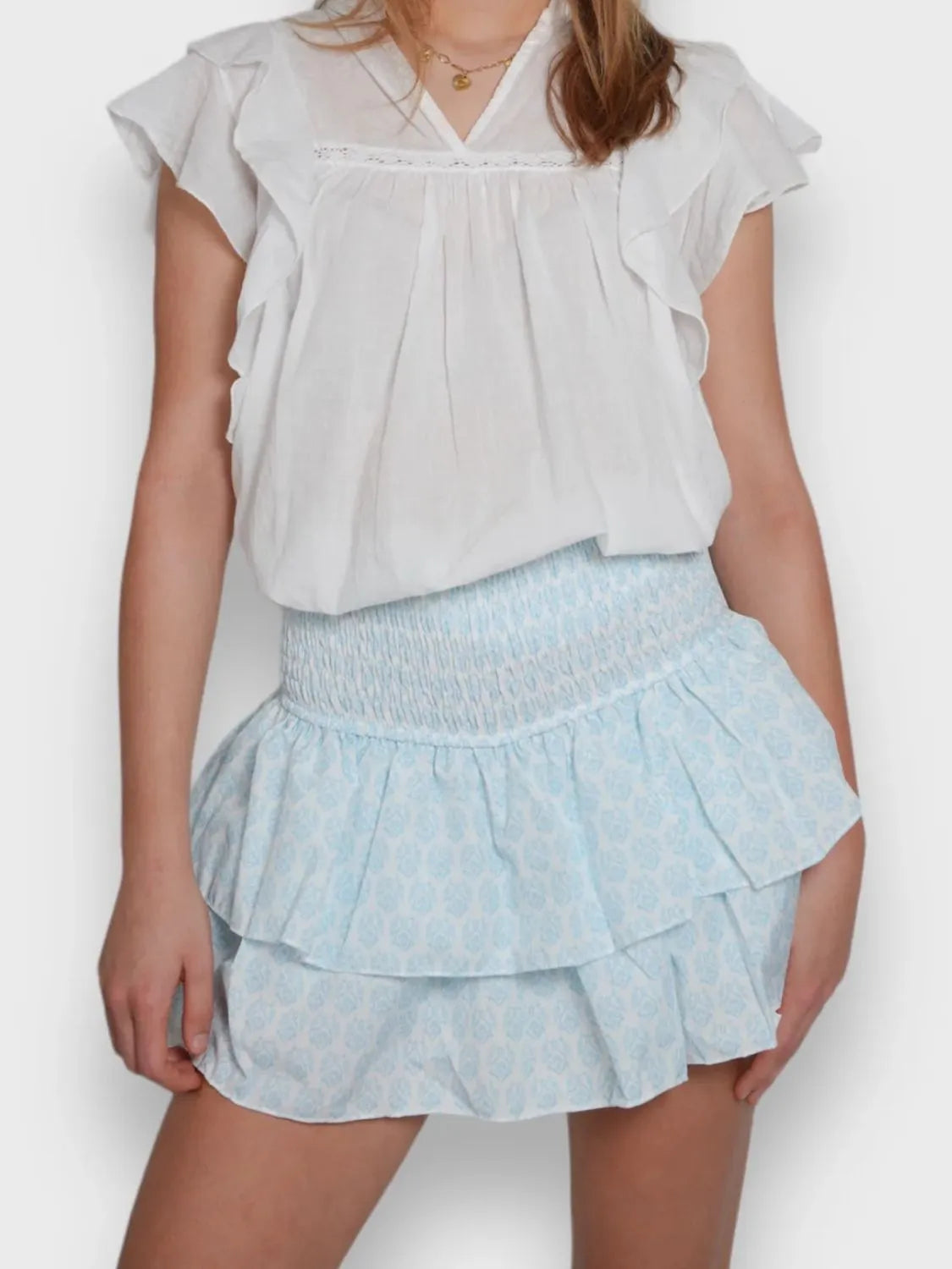 Layered Mini Skirt - Tigbul's Variety Fashion Shop