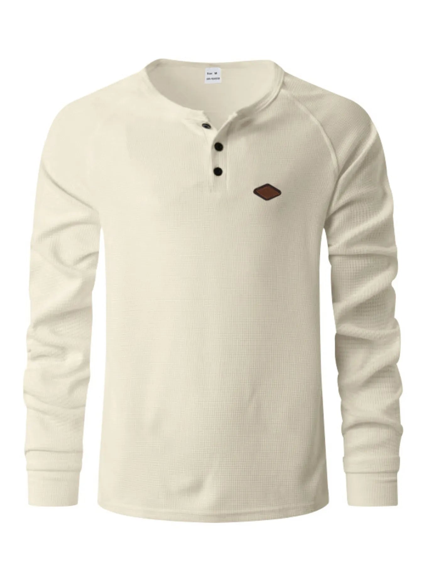 Men's Full Size Button Detail Long Sleeve T-Shirt Plus Size - Tigbul's Variety Fashion Shop