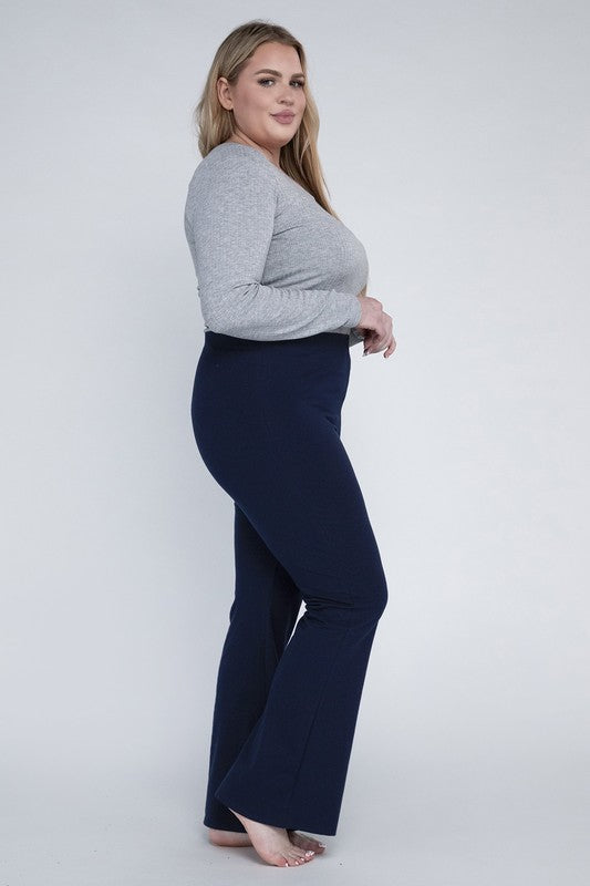 Plus Everyday Flare Bottoms - Tigbul's Variety Fashion Shop