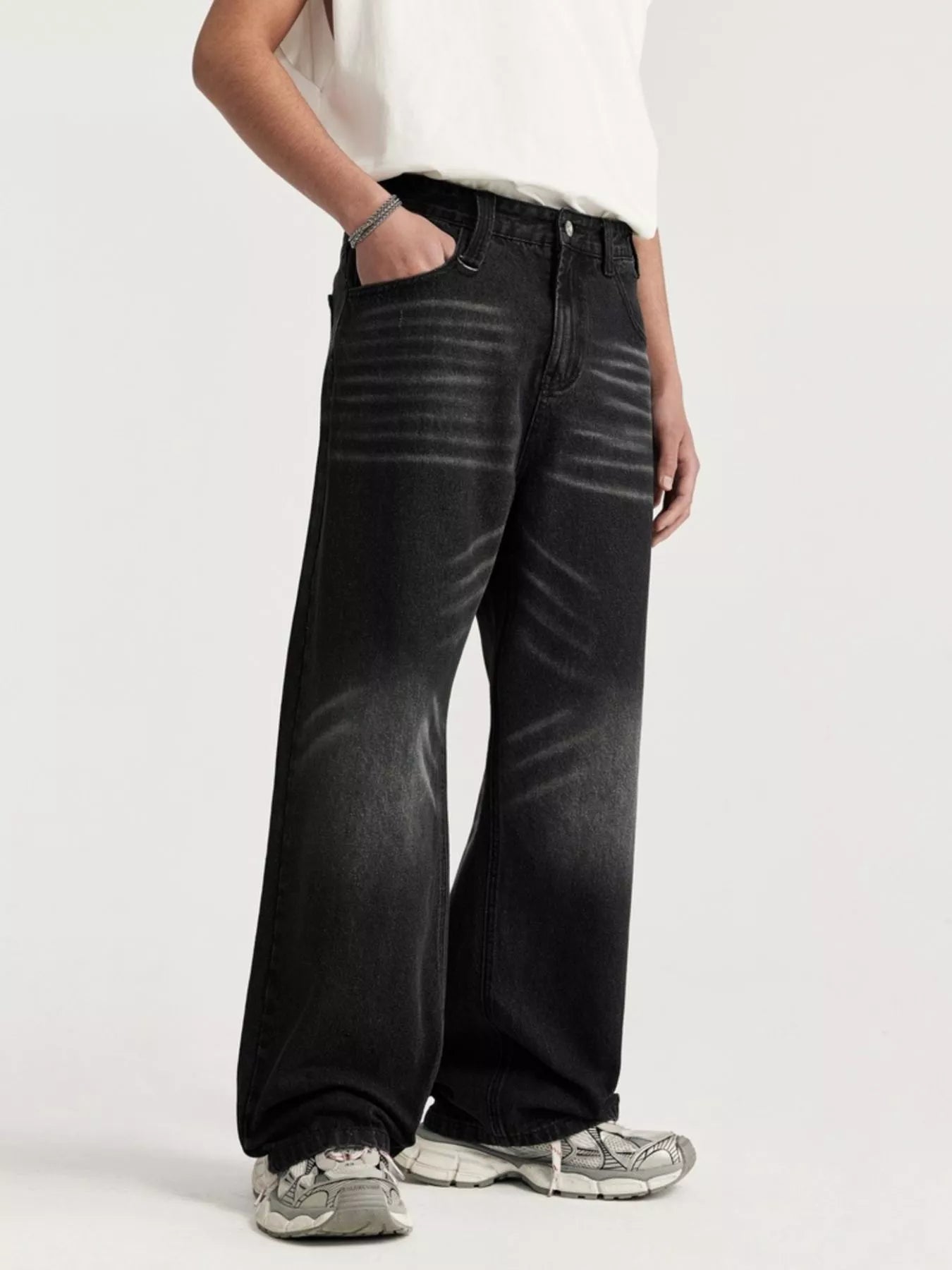 Men's Wide Leg Jeans - Tigbul's Variety Fashion Shop