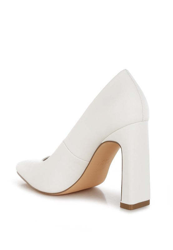 Shacarri Faux Leather Pumps - Tigbul's Variety Fashion Shop