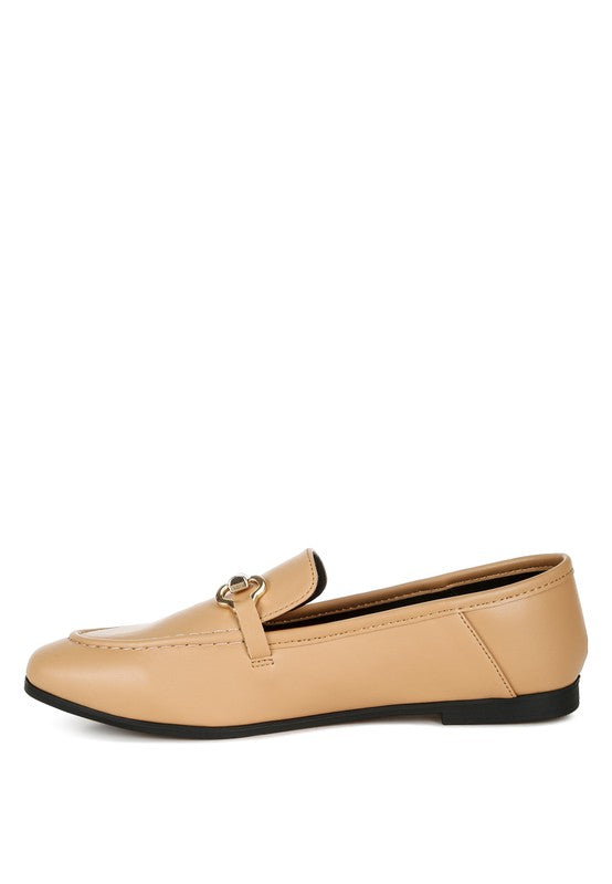 Melisma Horsebit Embellished Loafers - Tigbul's Variety Fashion Shop