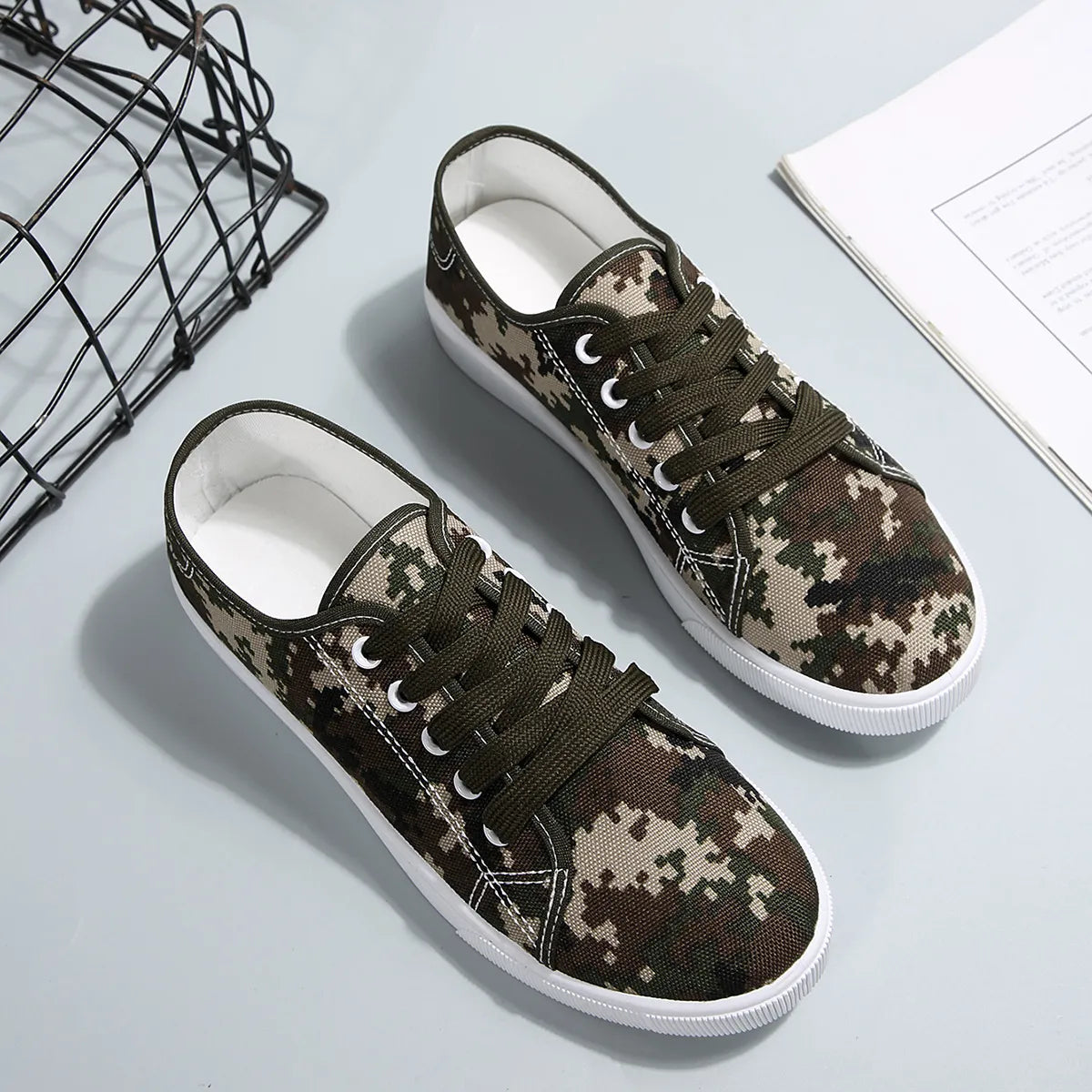 Round Toe Platform Sneakers - Tigbul's Variety Fashion Shop