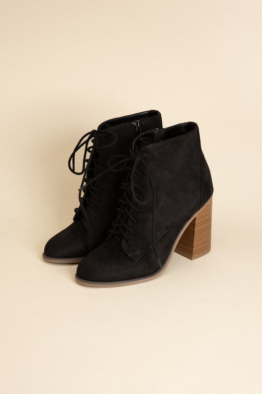 Kidman Lace Up Boots - Tigbul's Variety Fashion Shop