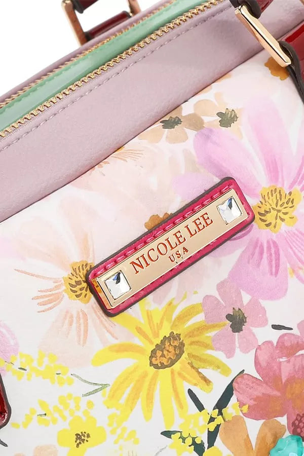 Nicole Lee USA Dreams Blossom Handbag - Tigbul's Variety Fashion Shop