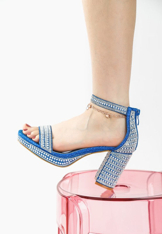 Mejuri Rhinestones And Pearl Embellished Sandals - Tigbul's Variety Fashion Shop