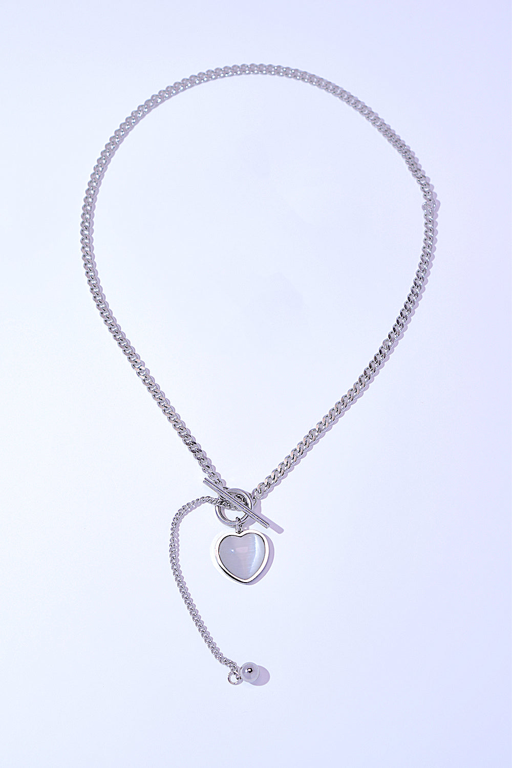 Titanium Steel Heart Necklace - Tigbul's Variety Fashion Shop