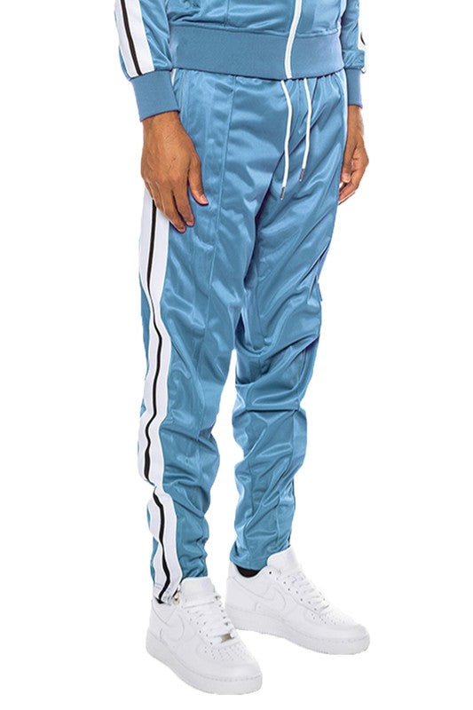 STRIPED TAPE TRACK PANTS - Tigbul's Variety Fashion Shop