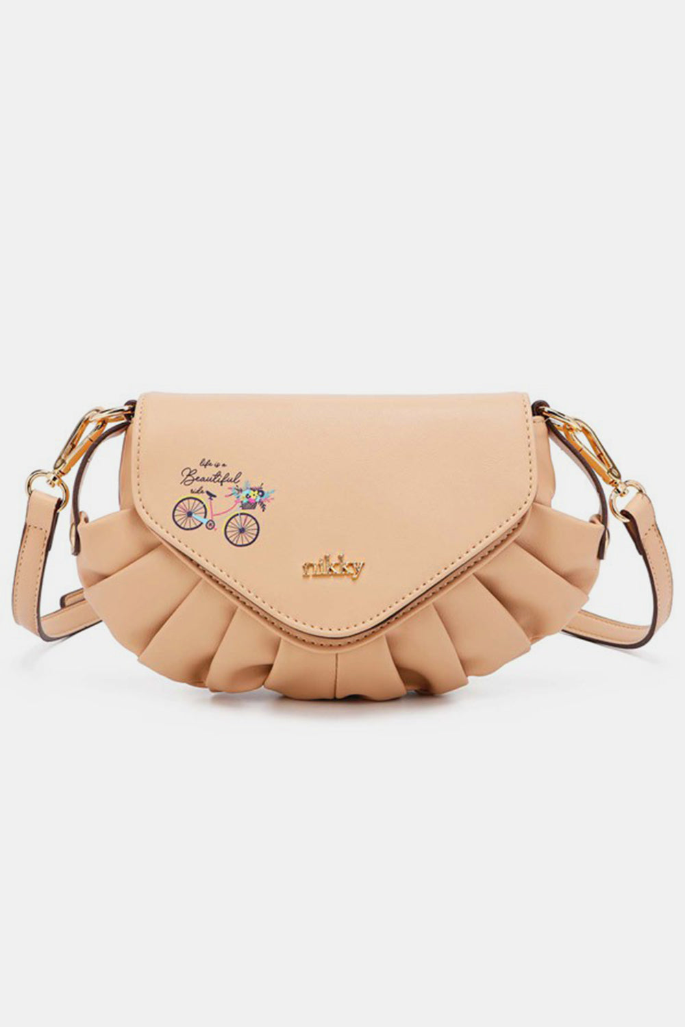 Nicole Lee USA Graphic Crossbody Bag - Tigbul's Variety Fashion Shop