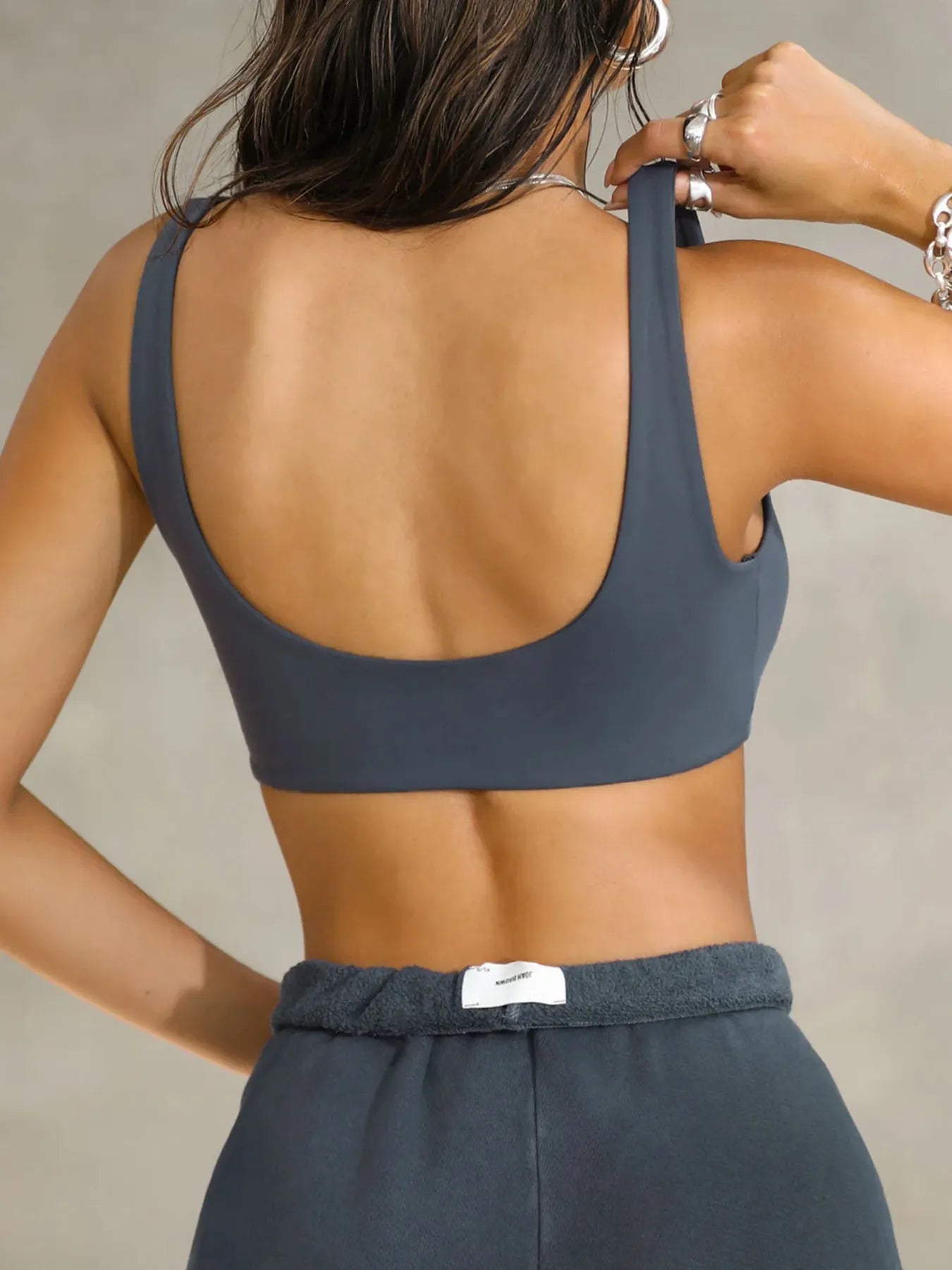 Seamless Scoop Neck Active Bra - Tigbul's Variety Fashion Shop