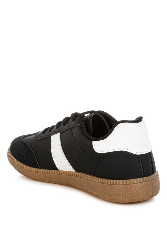Crossover Classic Lace-Up Flatform Sneaker - Tigbul's Variety Fashion Shop