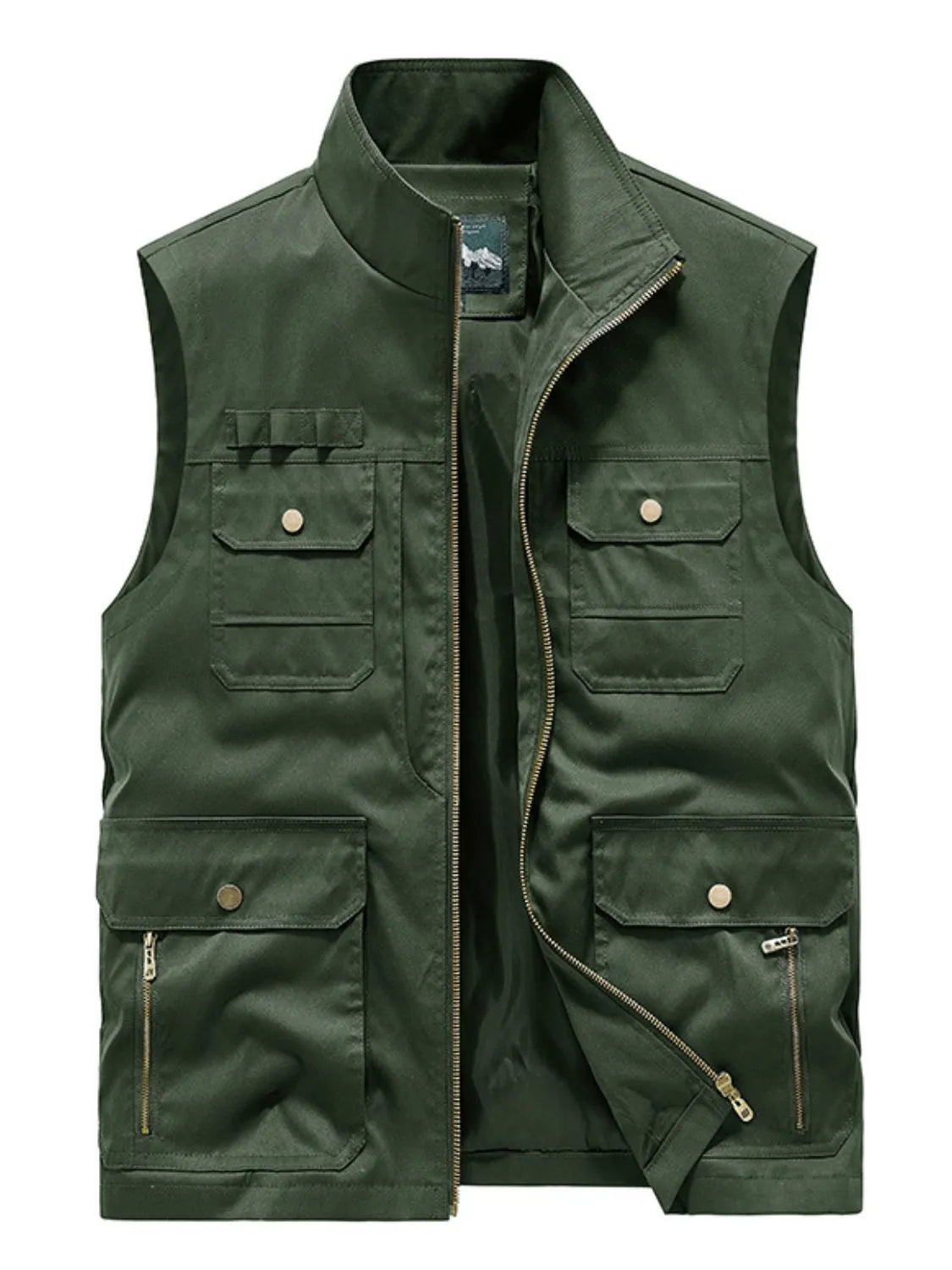 Men's Size Medium up to 5XL Plus Zip Up Vest - Tigbul's Variety Fashion Shop