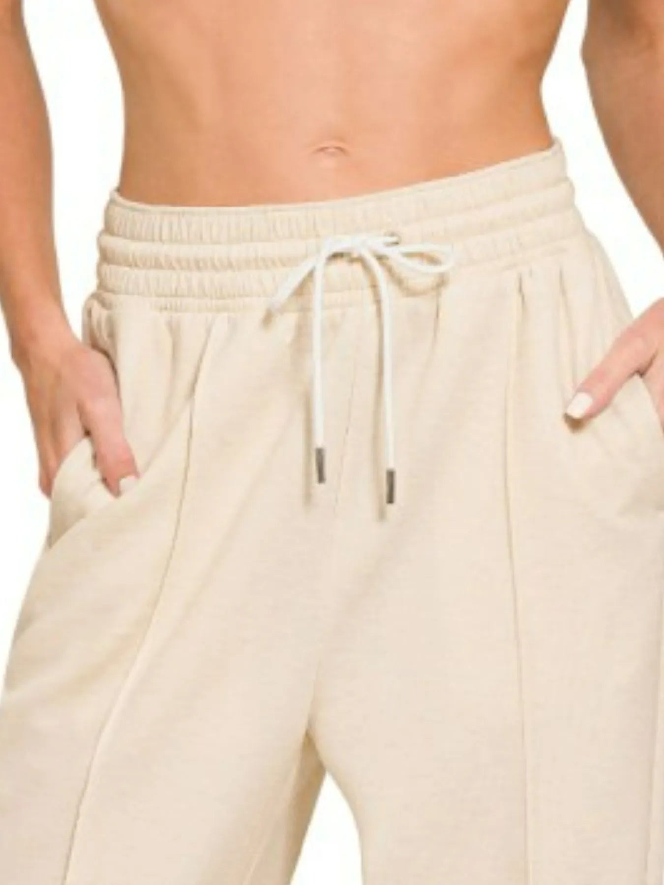 Zenana Drawstring Scuba Sweatpants with Pockets - Tigbul's Variety Fashion Shop
