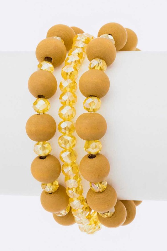 Mix Bead Stretch Bracelets Set - Tigbul's Variety Fashion Shop