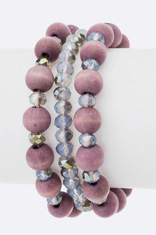Mix Bead Stretch Bracelets Set - Tigbul's Variety Fashion Shop