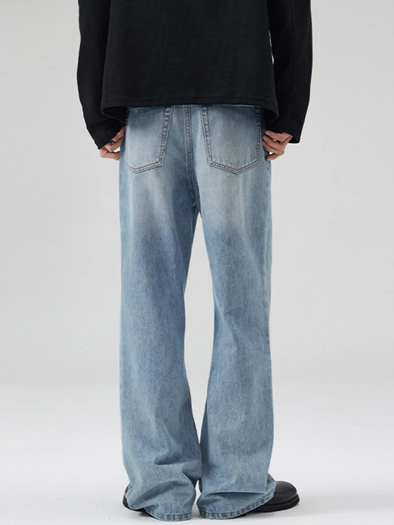 Men's Full Size Wide Leg Jeans Plus Size - Tigbul's Variety Fashion Shop