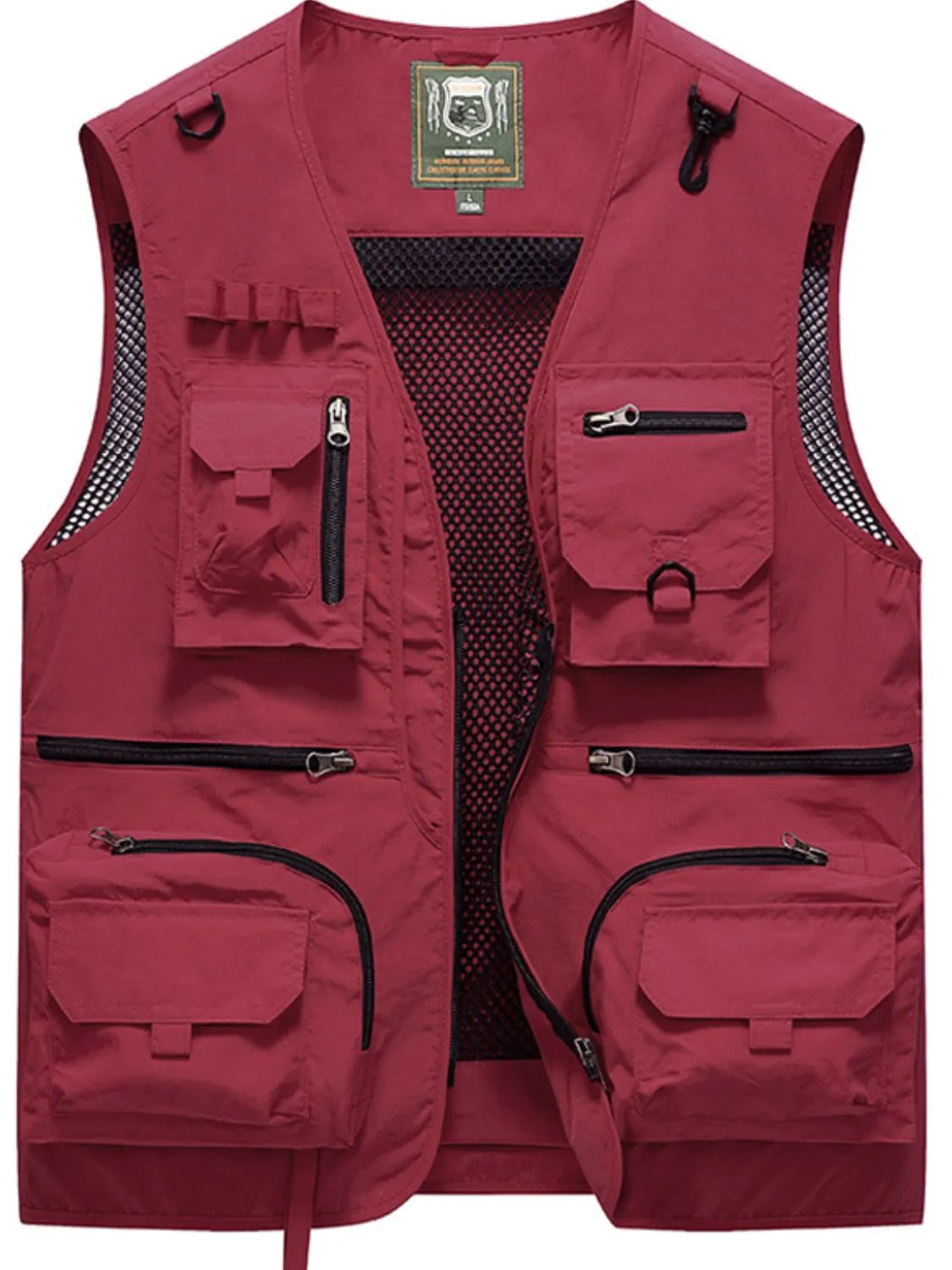 Men's Size Small to 6XL Zip Up Vest with Pockets Plus - Tigbul's Variety Fashion Shop