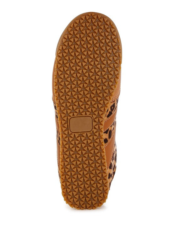 Panther Leopard Print Microfiber Sneakers - Tigbul's Variety Fashion Shop