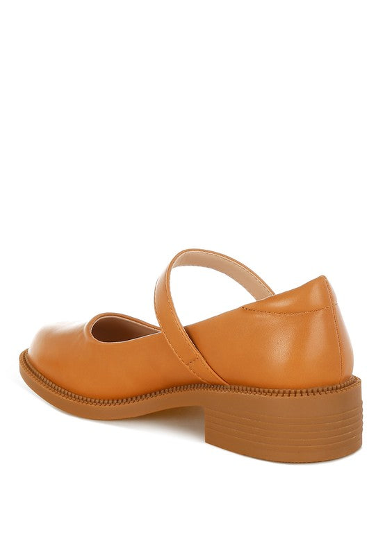 Ejeta Faux Leather Mary Jane Shoes - Tigbul's Variety Fashion Shop