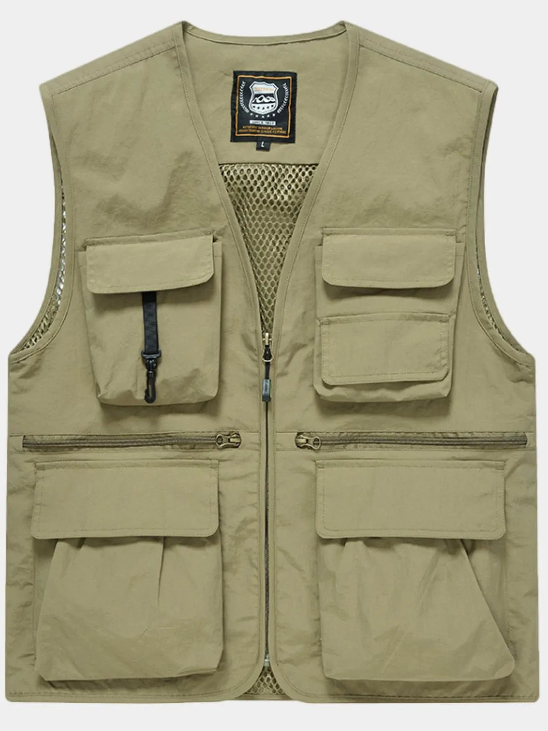 Men's Size Medium up to 5XL Zip Up Vest - Tigbul's Variety Fashion Shop