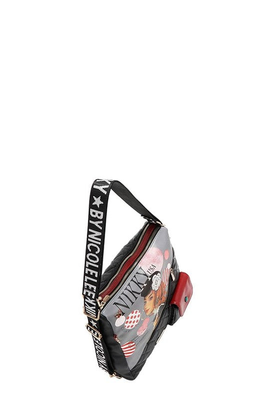 Nicole Lee USA Convertible Adjustable Strap Backpack Bag - Tigbul's Variety Fashion Shop