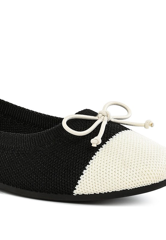 Rosario Two Tone Ballerinas - Tigbul's Variety Fashion Shop