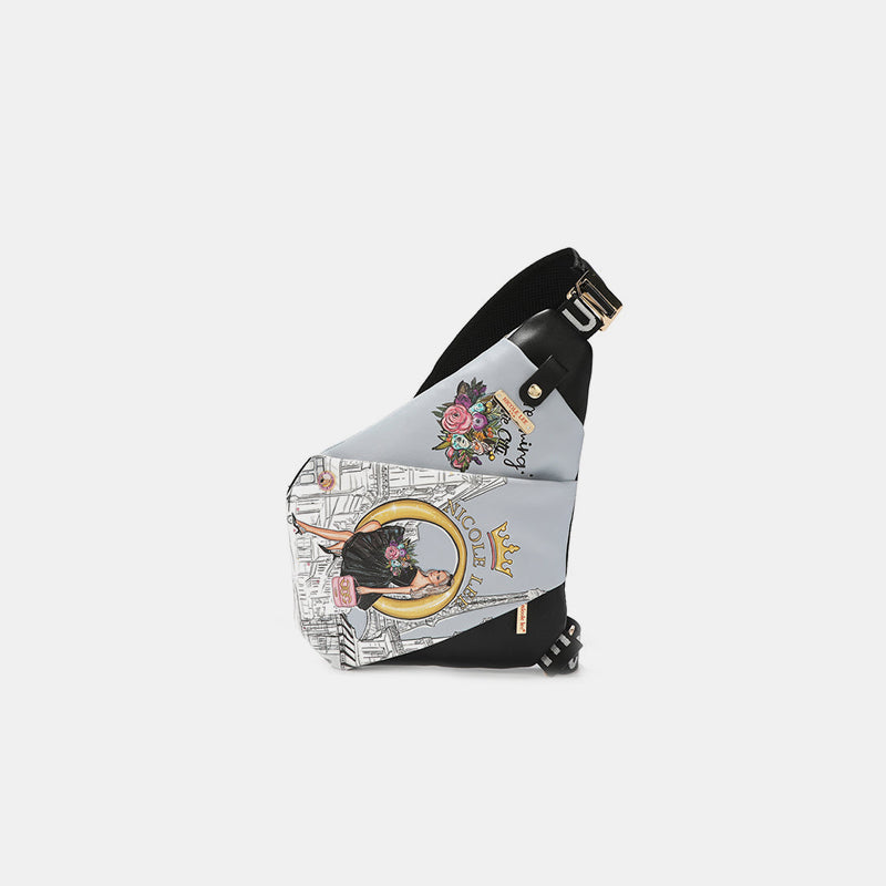 Vegan Leather Printed Crossbody Bag - Tigbul's Variety Fashion Shop