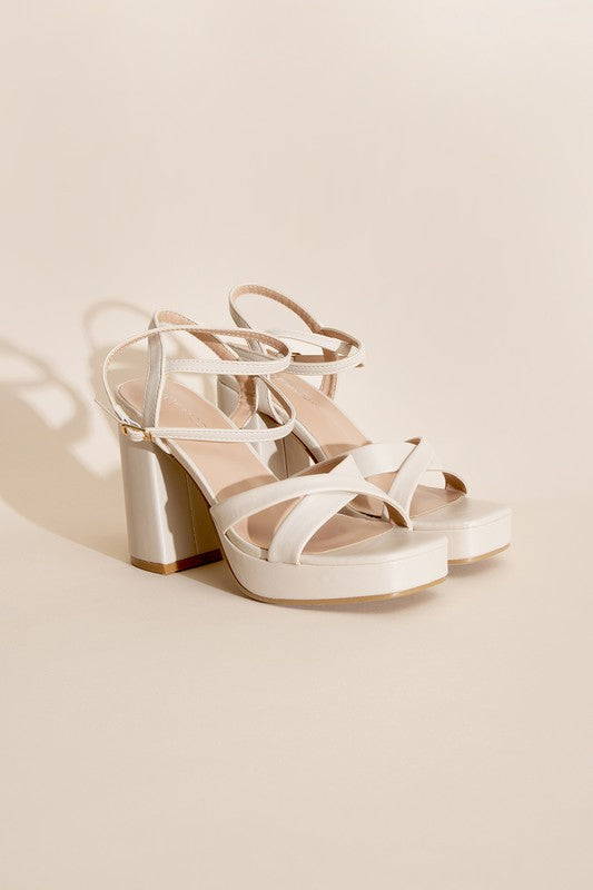 VALOR-1 Cross Ankle Strap Heels - Tigbul's Variety Fashion Shop