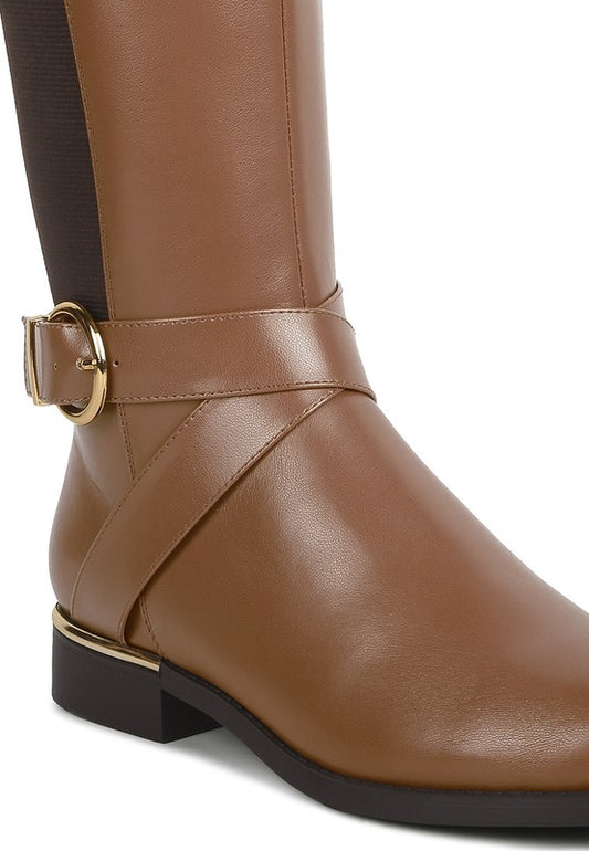 Tan Riding Boots - Tigbul's Variety Fashion Shop