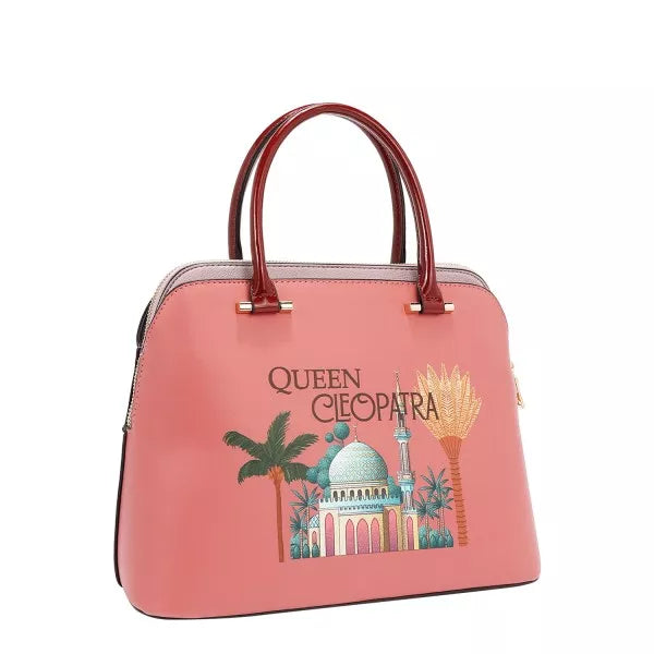 Nicole Lee USA Queen Cleopatra Dome Handbag - Tigbul's Variety Fashion Shop